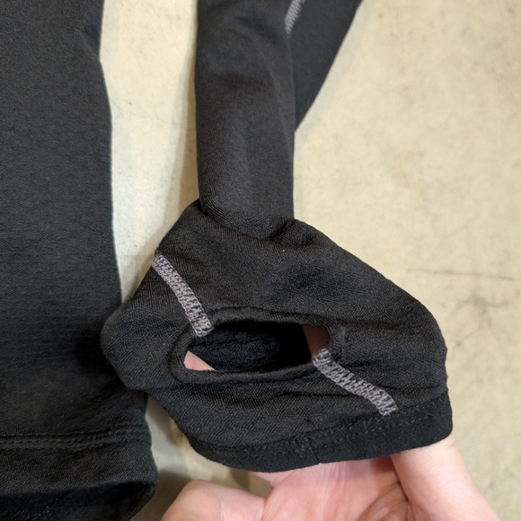 Nike Sphere Thermal Women's M Running Hoodie Black Thumb Holes - Picture 3 of 8